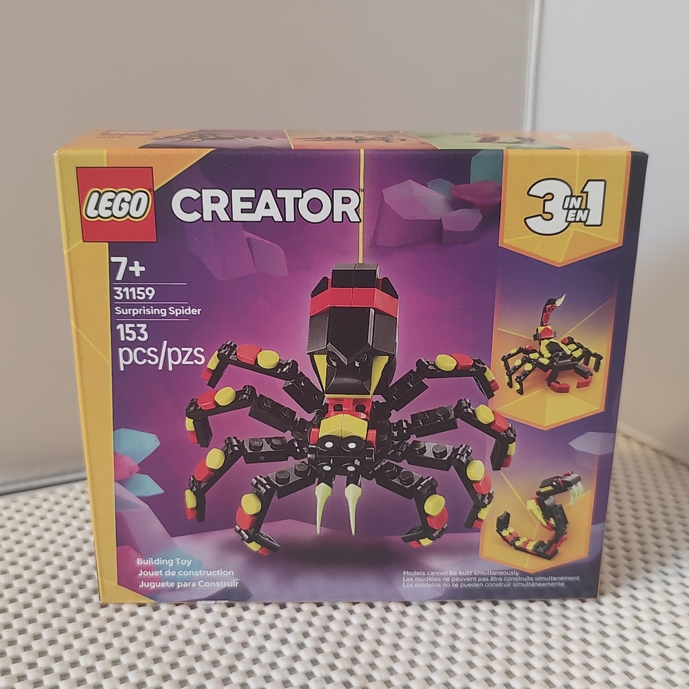 Lego 31159 Surprising Spider Creator 3-in-1